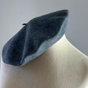 Italian Wool Grey Beret